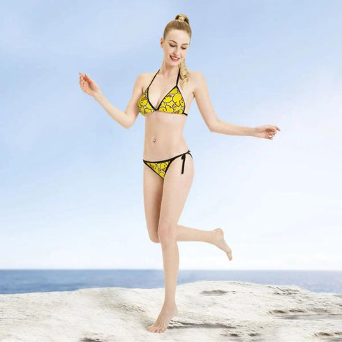 Yellow Ducky Bikini Set